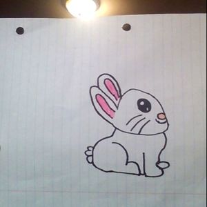 a bunny made by me